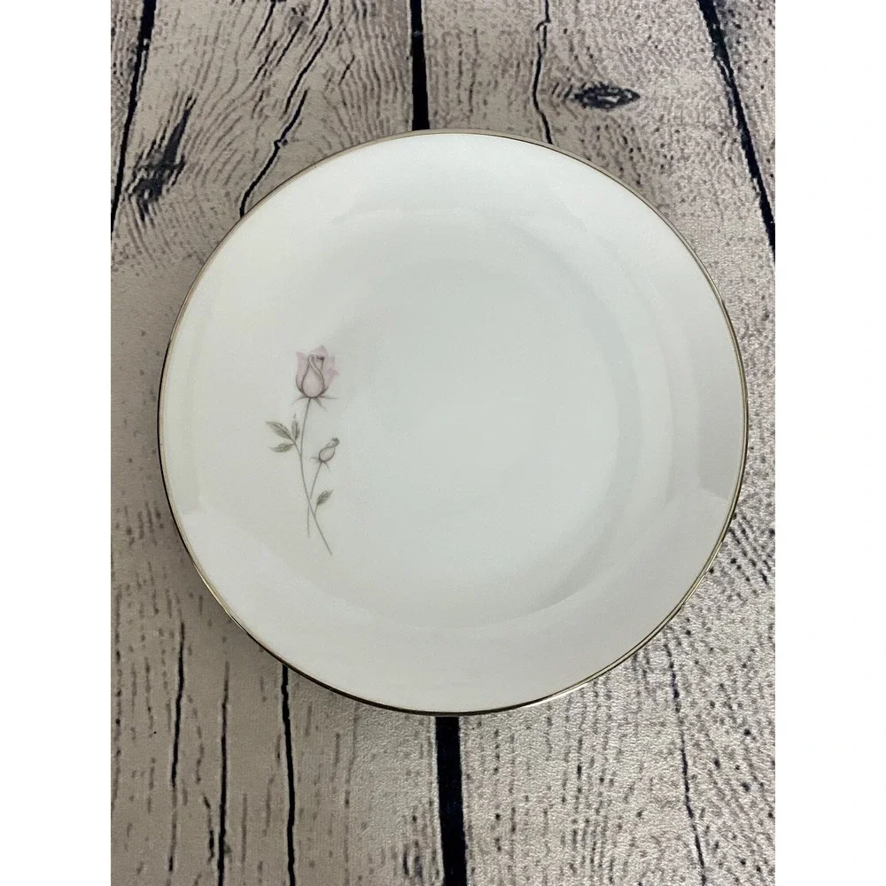 Noritake Pasadena Rose 6311 Bread Plates 6  1/4